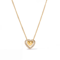 18k Gold Plated Heart Necklace