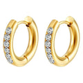 Gold Plated Hoop Earrings