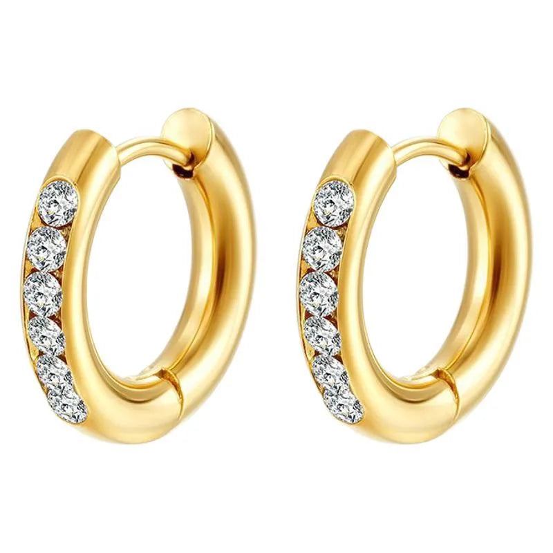 Gold Plated Hoop Earrings