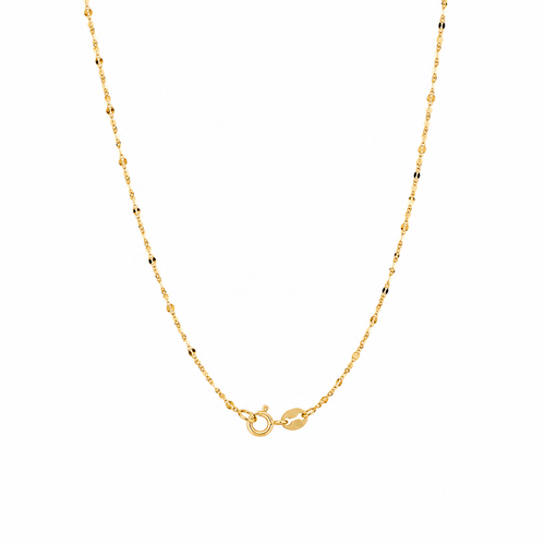 18K Gold Plated 925 Silver Starry Chain Necklace