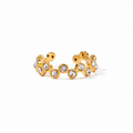 Gold Plated Anti-Tarnish Adjustable Ring