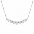 White Gold Plated 925 Silver Necklace