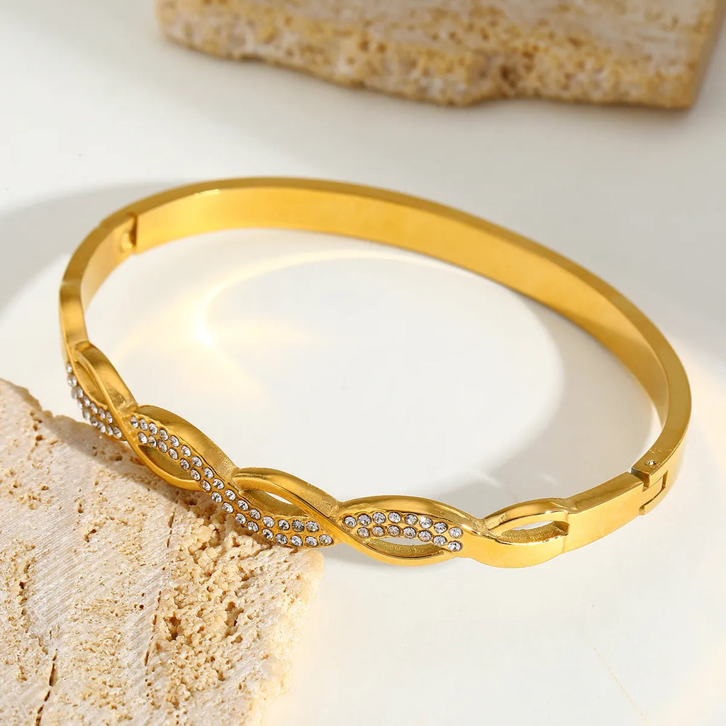 18K Gold Plated Bangles Bracelet