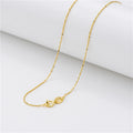18K Gold Plated 925 Silver Starry Chain Necklace