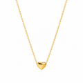 18k Gold Plated Heart Pendant Necklace