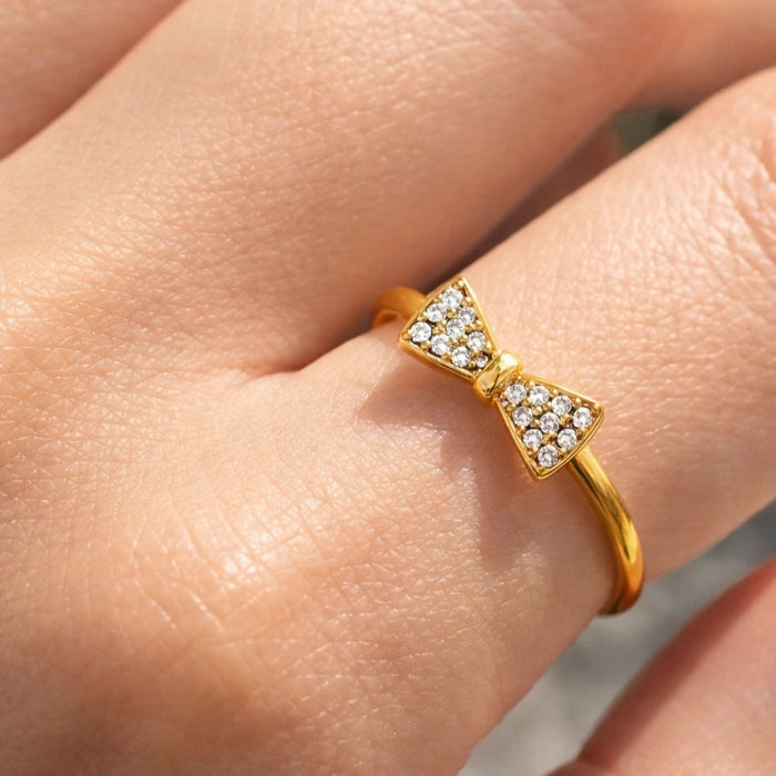18K Gold Plated Anti-Tarnish Adjustable Ring