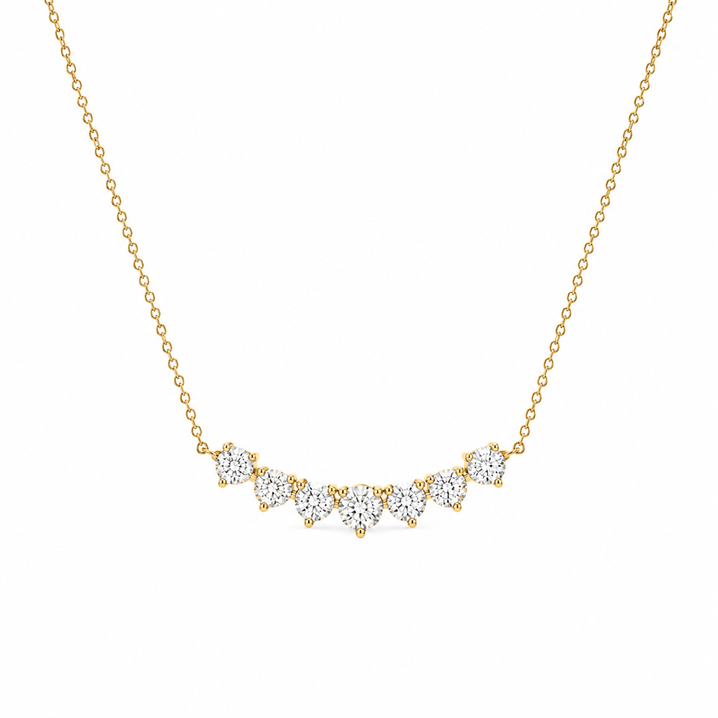 18K Gold Plated 925 Silver Necklace