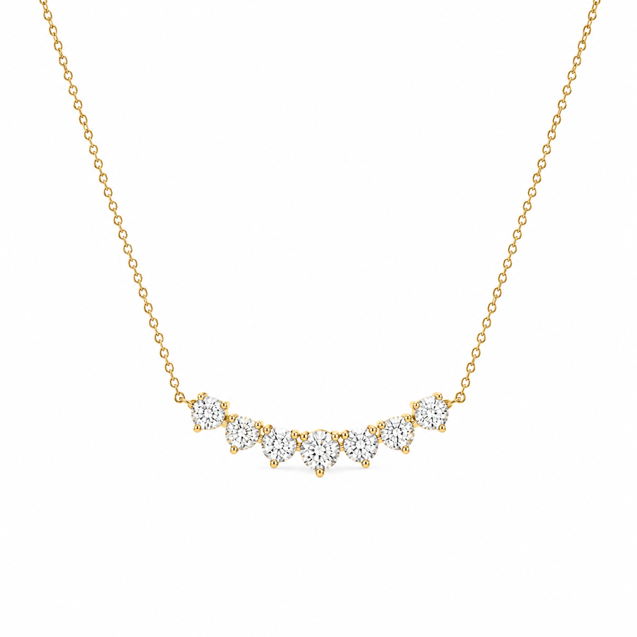 18K Gold Plated 925 Silver Necklace