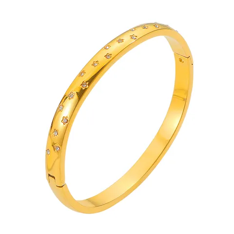 Starry Bangle Bracelet