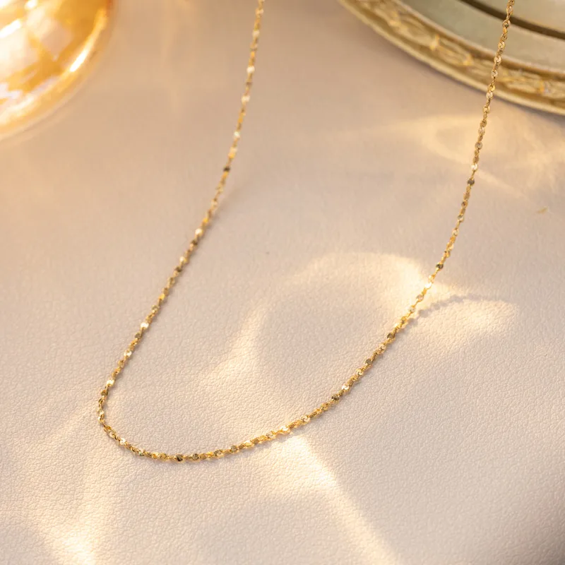 18K Gold Plated Glitter Chain
