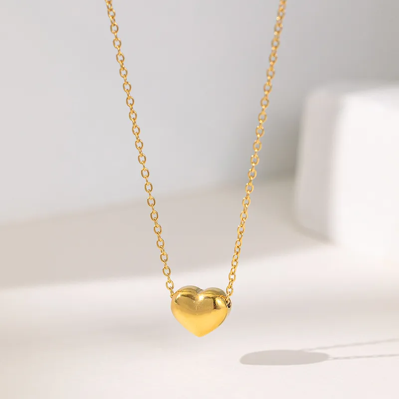 18K Gold Plated Heart Necklace